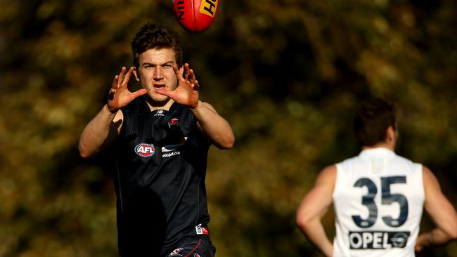 Jack Trengove arrived at Melbourne with the No.2 draft pick in 2009. Picture: Colleen Petch