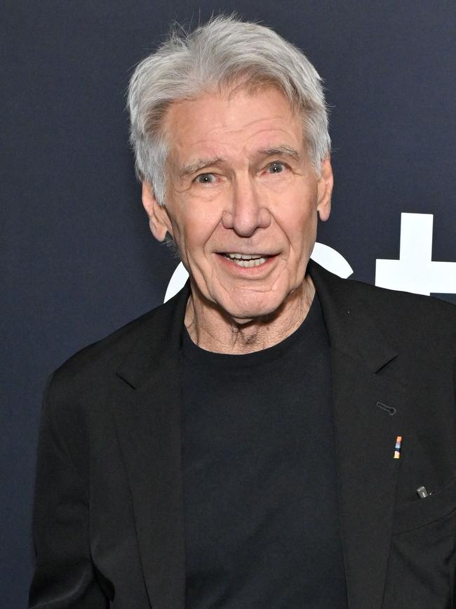Jonesy and Amanda took revenge on a “surly” Harrison Ford. Picture: AFP