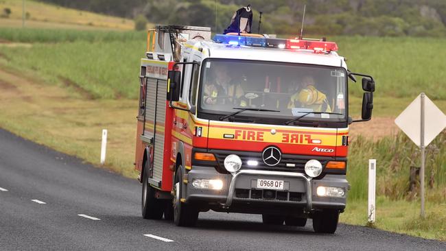 A house in Rosewood was damaged in a fire on Saturday night.