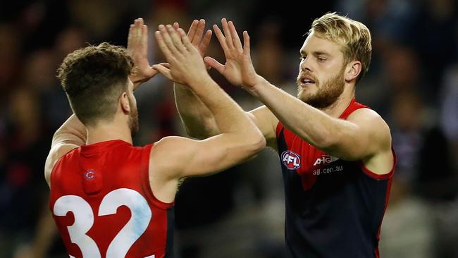 Port Adelaide is still waiting for a reply from contracted Melbourne key position player Jack Watts. Picture: Adam Trafford/AFL Media/Getty Images