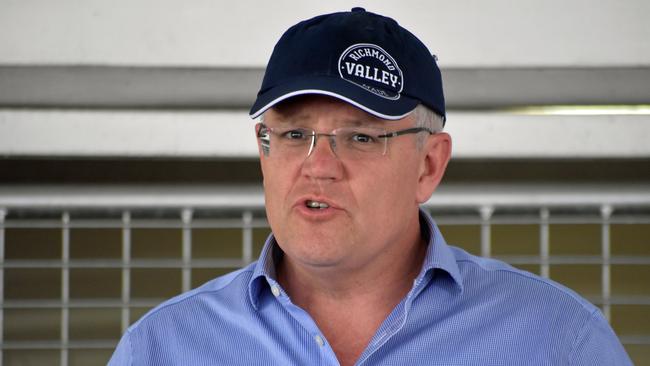Scott Morrison says payments to those impacted by the bushfire disaster had reached more than $50 million. Picture: News Regional Media