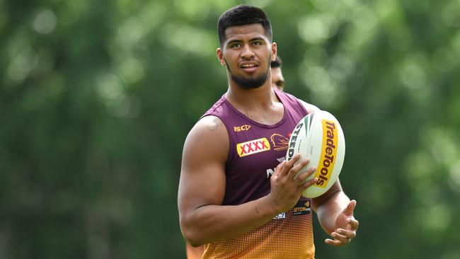 Payne Haas was a monster against the Sea Eagles. Picture: AAP Image/Darren England