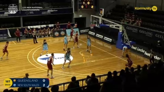 Basketball Australia U20 National Championships - Show Court, Day 5 Queensland v NSW (U20M SF)