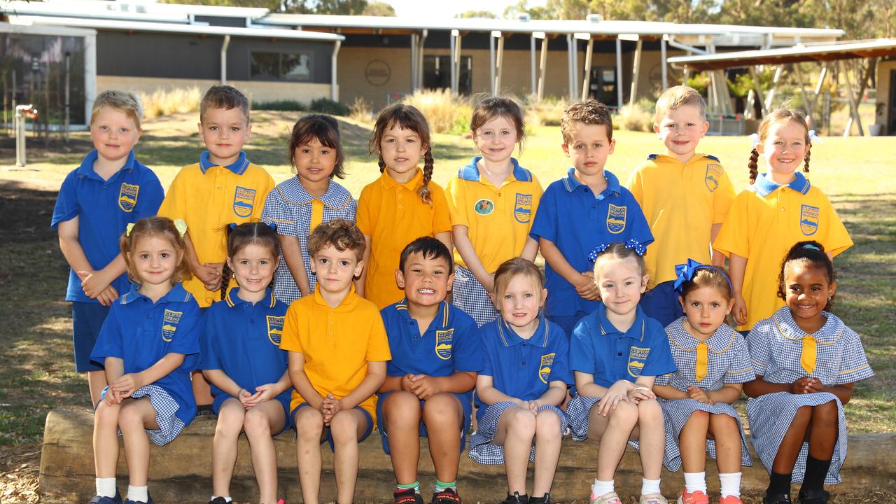 Clifton Springs Primary School 2025 Prep T front Dakota Dunstan, Marley Barrett, Jack Phippen, Patrick Carpenter, Harper Armstrong, Peyton Bellears, Elena Sandrk, Minette Elder. Back William Ritchie, Levi Rayment, Milena Kulevska, Makani Bazart, Amelie McAlley, Mason Pettellek, Toby Furst, Lottie Chisholm