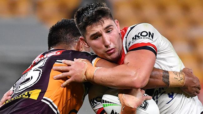 Victor Radley is one of a number of outstanding locks in the running to play Origin for NSW this year. AAP Image/Darren England.