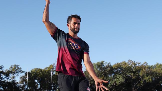 Cairns has secured 3 AFL games, with two teams using Cairns as a hub while Melbourne is locked down due to the coronavirus. Former AFL player Aaron Davey is now coach of the Cairns City Lions as is looking forward to top flight games being hosted here. PICTURE: BRENDAN RADKE.