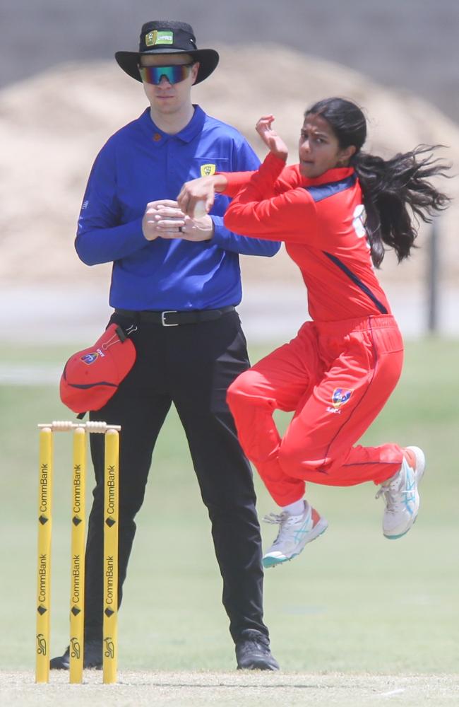 Underage 19 Female Championships; Various Matches played at Nudgee College Cricket Ovals 14.12.23 Pics by Stephen Archer