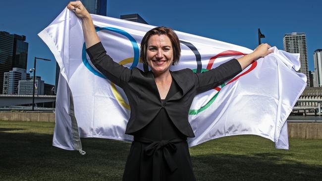 Olympic gold medalist Anna Meares will be the chef de mission for 2024 Paris Olympic Games. Picture: Zak Simmonds