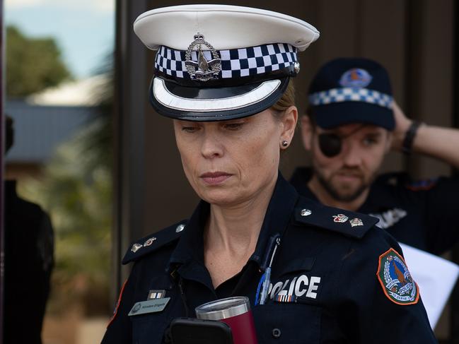 NT Police Superintendent Kirsten Engels.