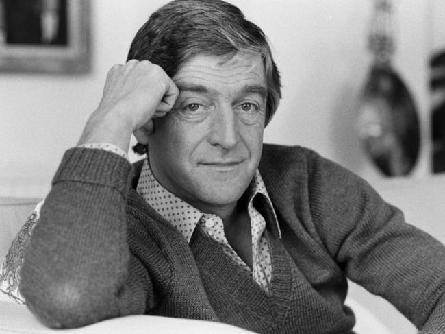 Michael Parkinson’s trademarks were his warmth and enthusiasm, but he was not afraid to ask difficult questions. Picture: The People/Mirrorpix/Getty Images/The Times THE PEOPLE/MIRRORPIX/GETTY IMAGES