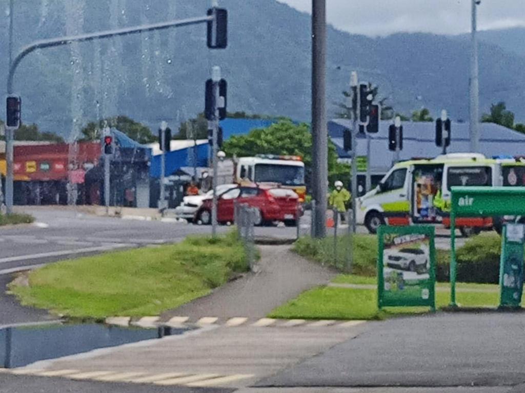 The intersection of Florence Street and Mulgrave Road in Cairns is a crash hot spot. Picture: Brendan Radke