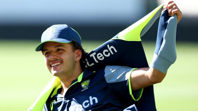 Sam Konstas is one of Australia’s youngest ever Test debutants. (Photo by Josh Chadwick/Getty Images)