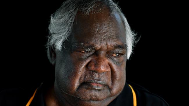 Gumatj clan leader Dr Galarrwuy Yunupingu launched a compensation claim in the Federal Court in 2022. Picture: AAP/Mick Tsikas