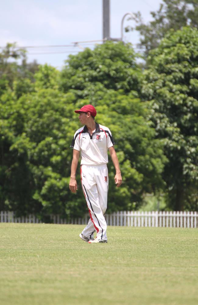 GPS First XI cricket between Gregory Terrace and Churchie. Saturday February 3, 2024.