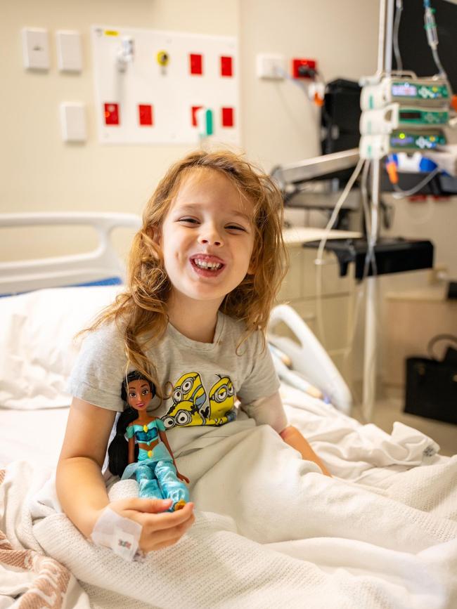 Addison's blood results revealed less than five per cent of her bone marrow was functioning.