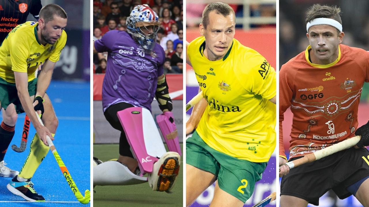 Flynn Ogilvie, Andrew Charter, Tom Craig and Jacob Whetton need to stand up for the Kookaburras to win gold.