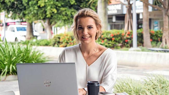 Owner of The Virtual Assistant and mother-of-two Donna Marks has been nominated for an Australian Mumpreneur award. Picture: Coffee+Hops Photography