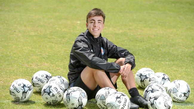 Bernardo Oliveira, son of Adelaide United legend Cassio, is moving to Melbourne City. (Photo: AAP/ Brenton Edwards)