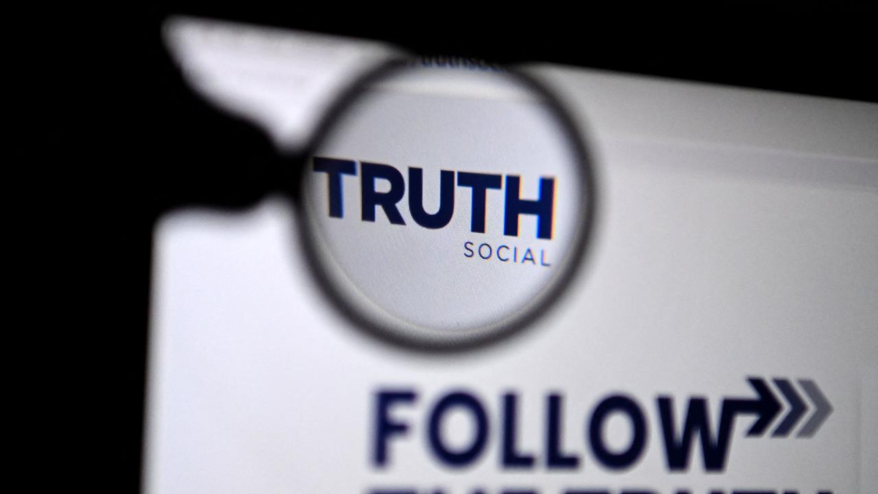 Thousands of would-be users encountered glitches or found themselves placed on a waitlist for “Truth Social”. Picture: Kirill Kudryavtsey/AFP