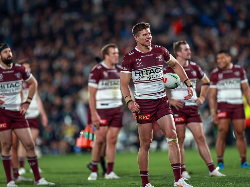 Manly star Reuben Garrick. NRL Imagery