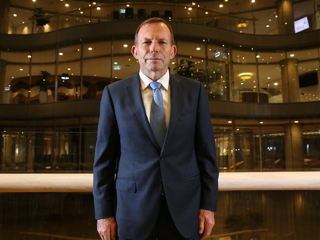 A tribute dinner will be held for former prime minister Tony Abbott tonight. Picture: AAP