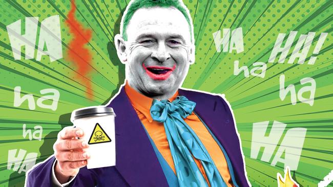 Ricky Stuart doesn’t mind a joker among his pack. Art: Boo Bailey