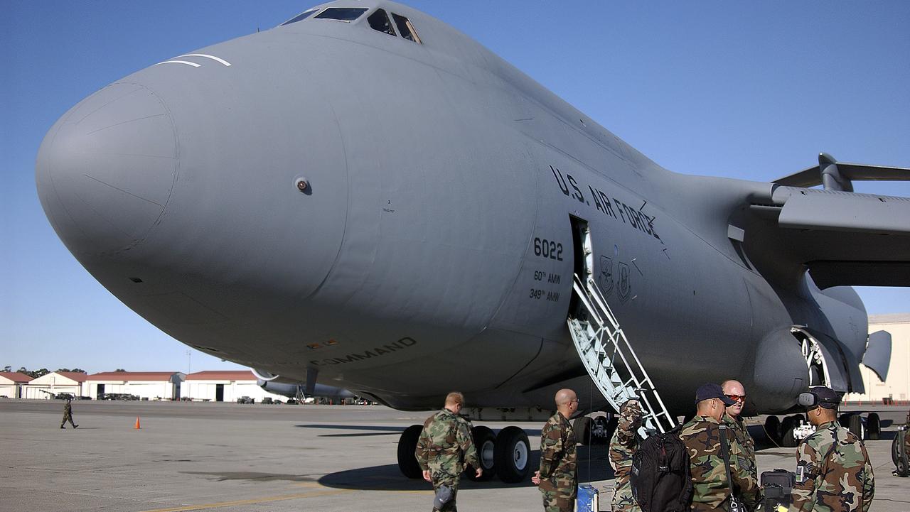 Representative John Garamendi has voiced concerns over whether the group’s proximity to the base is a threat to national security. Picture: David W. Cushman/U.S. Air Force via Getty Images