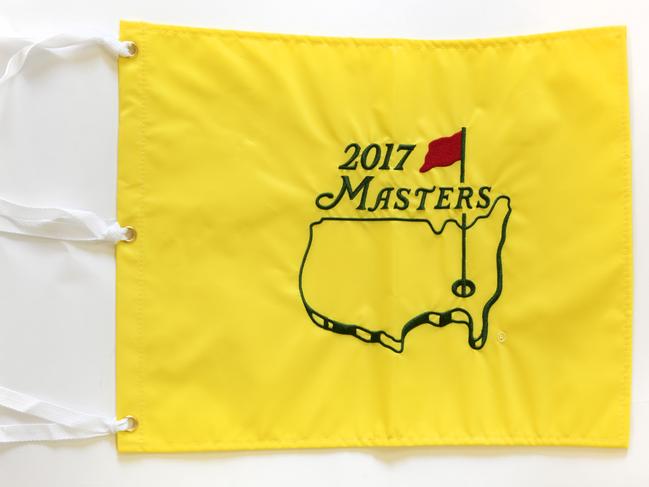 <b>US Masters flag: </b>I got to tick this off my bucket list last year with one of my best mates Konrad, when we flew to watch Sergio Garcia win the US Masters in Augusta, Georgia.