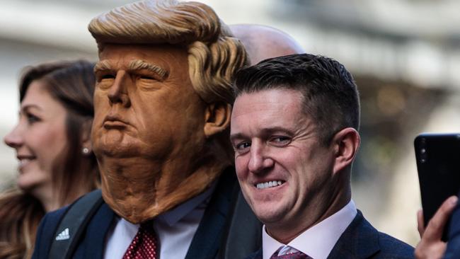 Far-right figurehead Tommy Robinson. Picture: Getty Images