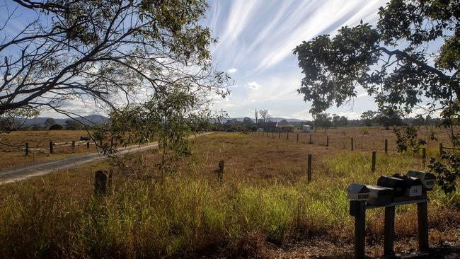 A site on Hausmann Ln in Upper Caboolture that will be part of the 27,000-lot Caboolture West housing development. (AAP/Image Sarah Marshall)