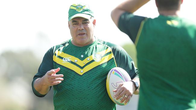 Meninga will wait til game day to decide. Photo: Mark Metcalfe/Getty Images