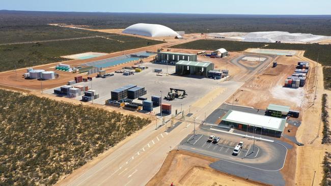 The Tellus Holdings waste facility at Sandy Ridge in outback WA.