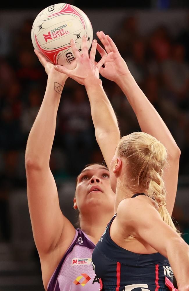 The Vixens had a clear plan for Diamonds shooter Donnell Wallam. Picture: Getty Images