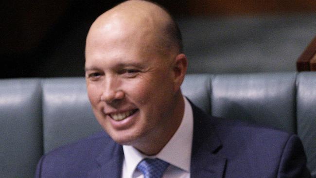 Peter Dutton will challenge Malcolm Turnbull this morning. Picture: AP.