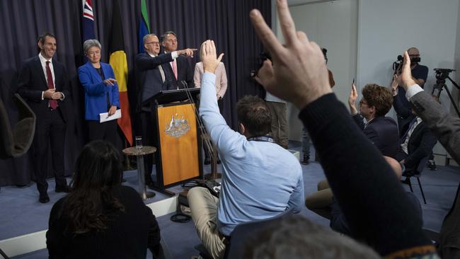 The Albanese government hits the ground running after Labor’s weekend election win. Picture: NCA NewsWire/Andrew Taylor