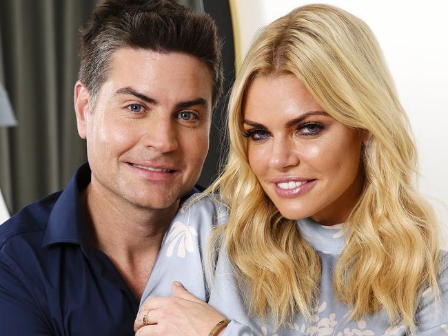 Sophie Monk and Stu Laundy are still together, apparently. Picture: Justin Lloyd