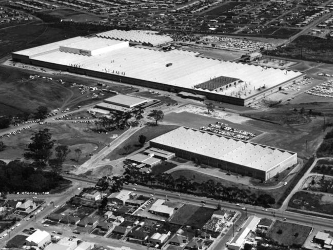 The former Chrysler Australia manufacturing plant opened at Tonsley Park in 1964.