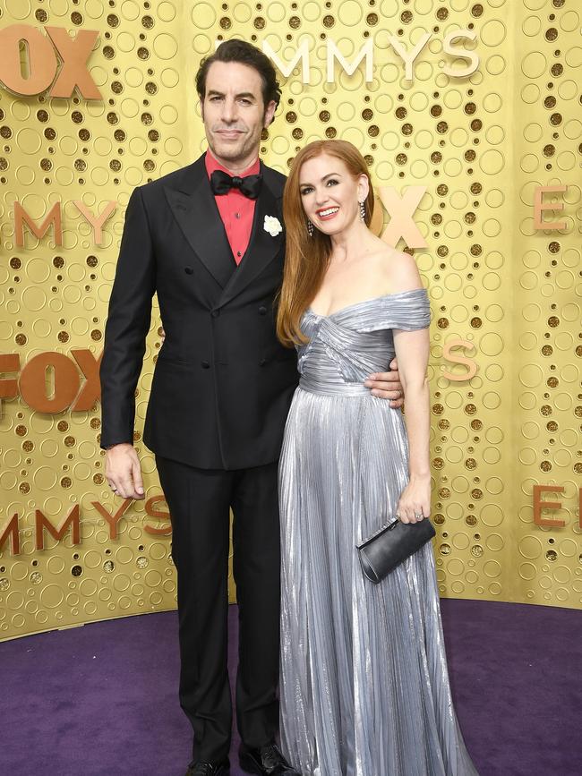 Sacha Baron Cohen and Isla Fisher have three children together. Picture: Getty Images