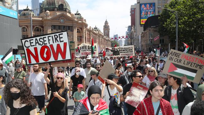 Caulfield Grammar urged students not to attend the pro-Palestine rally on Thursday. Picture: David Crosling