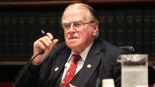 Fred Nile’s assistant president role at the Legislative Council comes with a eye-watering salary. Picture: Bob Barker