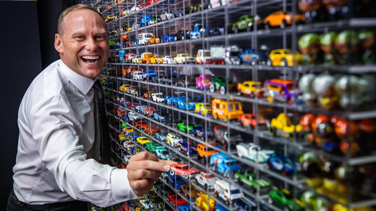 Supermarket boss John-Paul Drake's amazing toy car collection