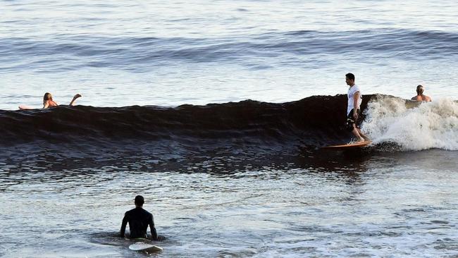 Early morning Noosa Heads looking over Laguna Bay towards Noosa North Shore. Small wave at Noosa National Park.Photo: John McCutcheon / Sunshine Coast Daily