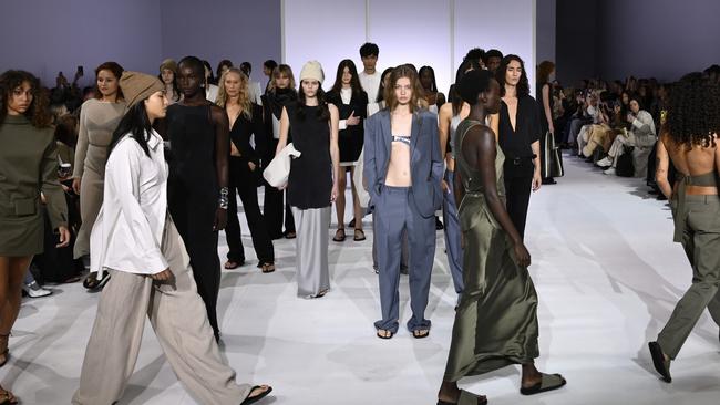 Uros was the head hairstylist for the St. Agni show at Afterpay Australian Fashion Week. Picture: Stefan Gosatti/Getty Images for AAFW