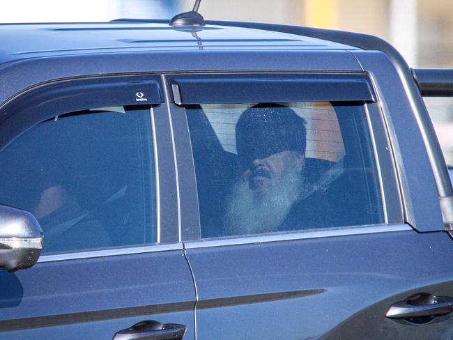 Abdul Nacer Benbrika is released from Barwon Prison in December 2023. Picture: Mark Stewart