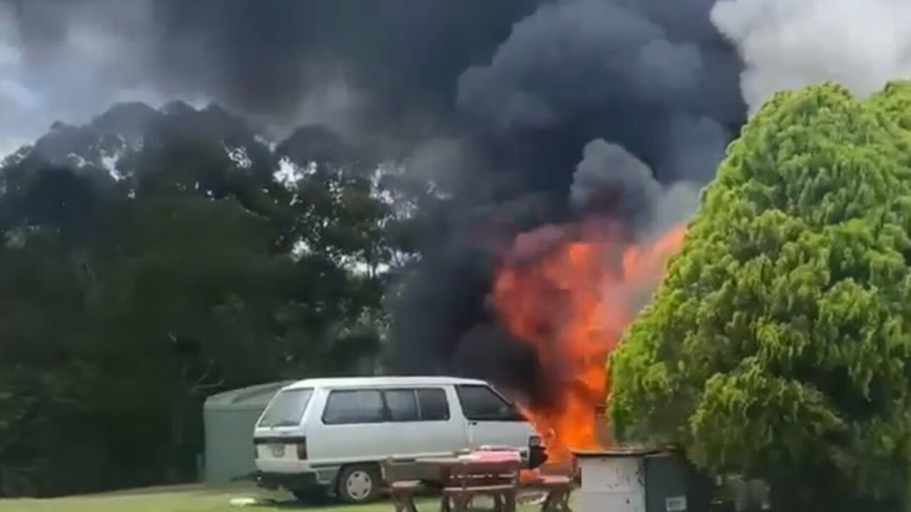 A devastating fire destroyed the home of Dayle and Billie in Eudlo on the Sunshine Coast.