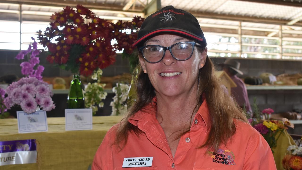 Chief Steward of Horticulture Helen Dillon said she's excited for the category to expand in future shows now they've moved to a larger space. Picture: Chloe Cufflin.