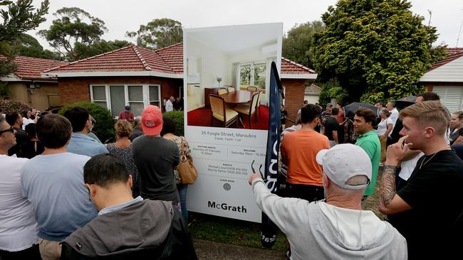 Strong demand has led to buoyant house price growth. Picture: NCA NewsWire / Dylan Coker