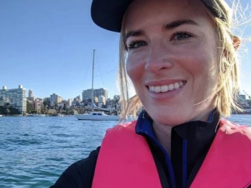Shark attack survivor Lauren O'Neill. Lauren was attacked by a bull shark in Elizabeth Bay, Sydney Harbour when out swimming at dusk on Monday 29 January, 2024. Photo: Supplied