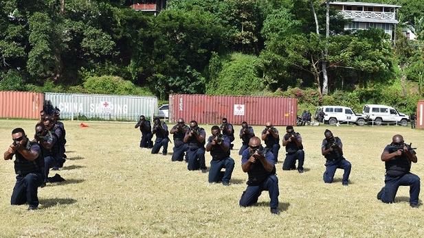 Manasseh Sogavare has declared he feels “safer” after announcing that his police had been trained by Chinese counterparts.