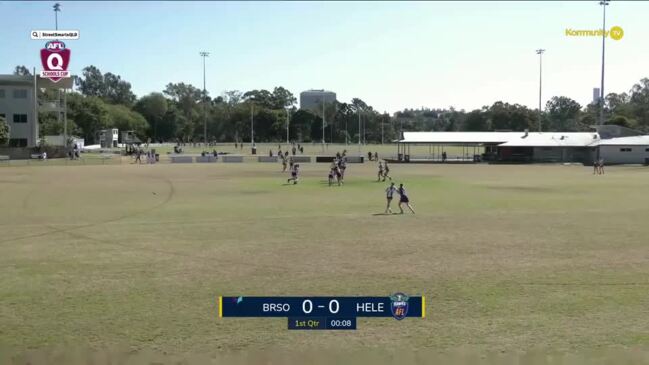 Replay: Brisbane South SSSC v Helensvale SHS (Junior female) - AFLQ Schools Cup SEQ Quarter Finals Day 1